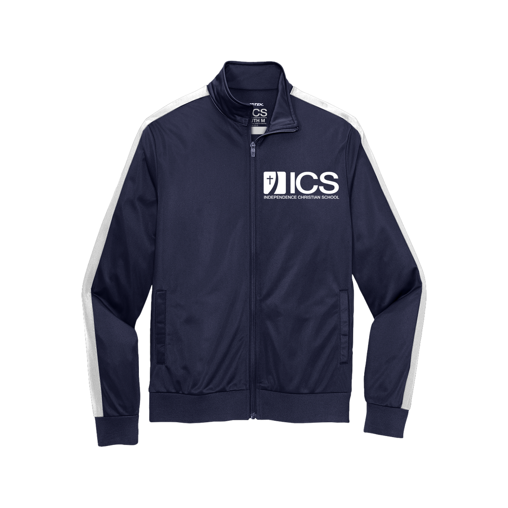 ICS Tricot Sleeve Stripe Track Jacket