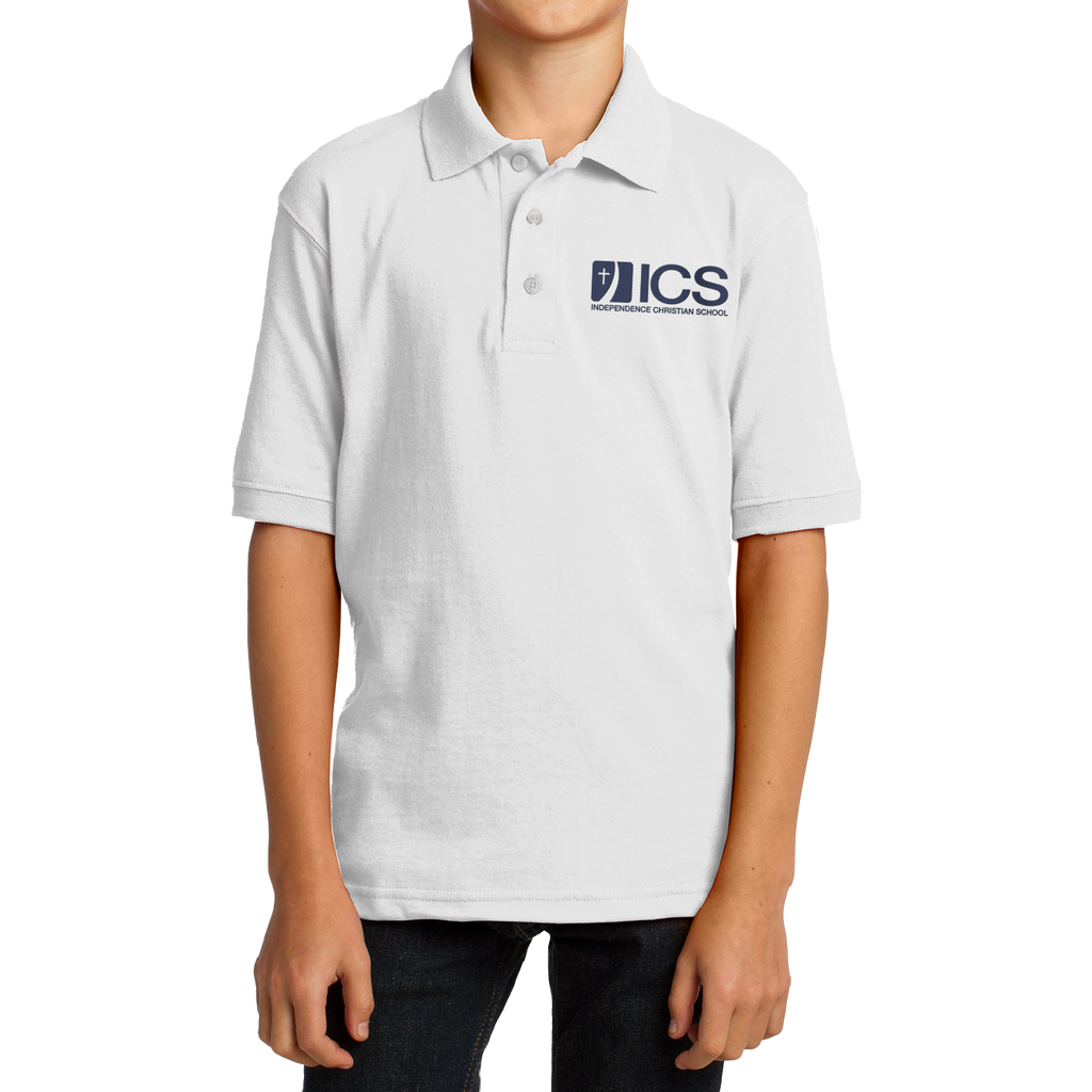 ICS White Polo