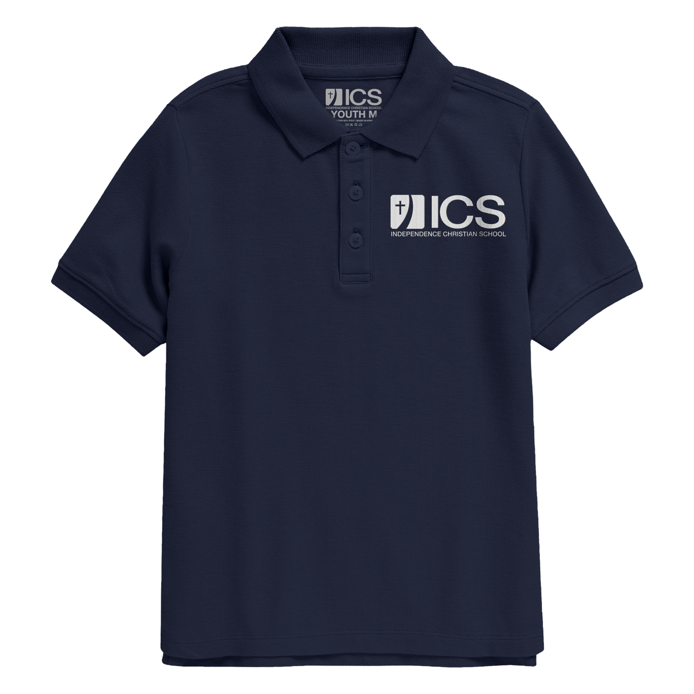 ICS Navy Blue Polo – ICS Schools