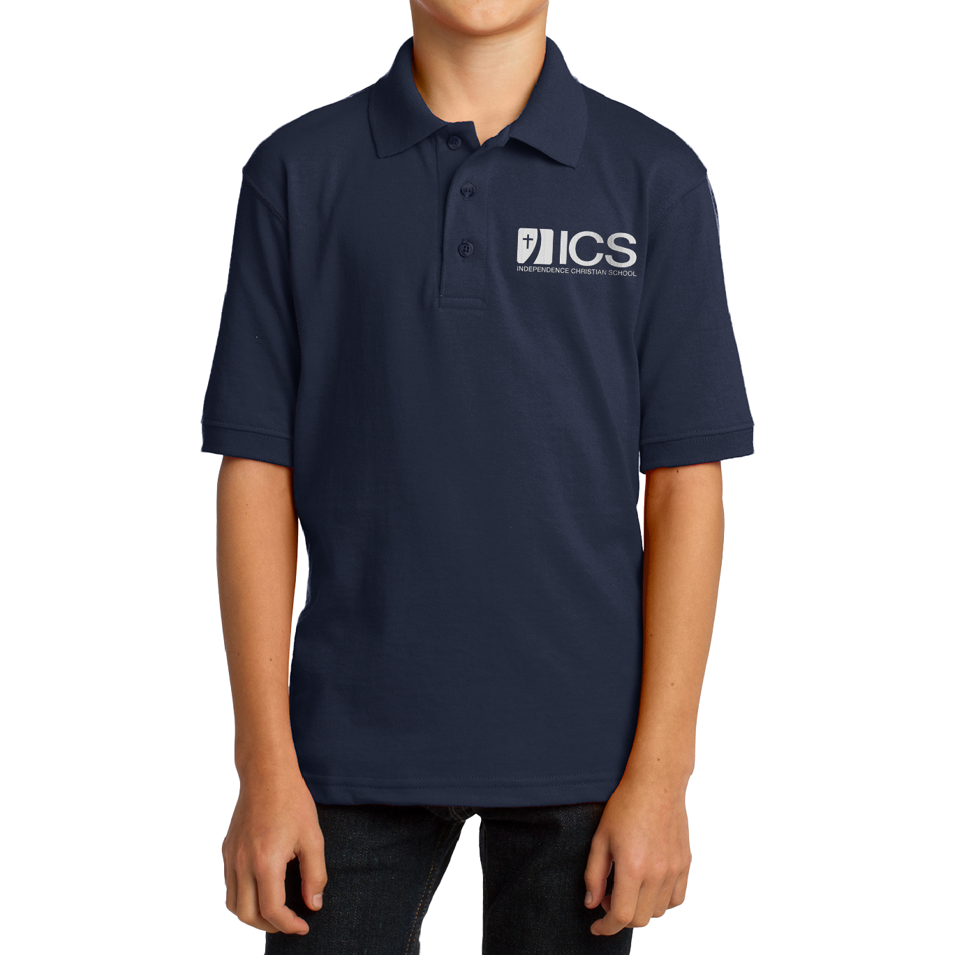 ICS Navy Blue Polo