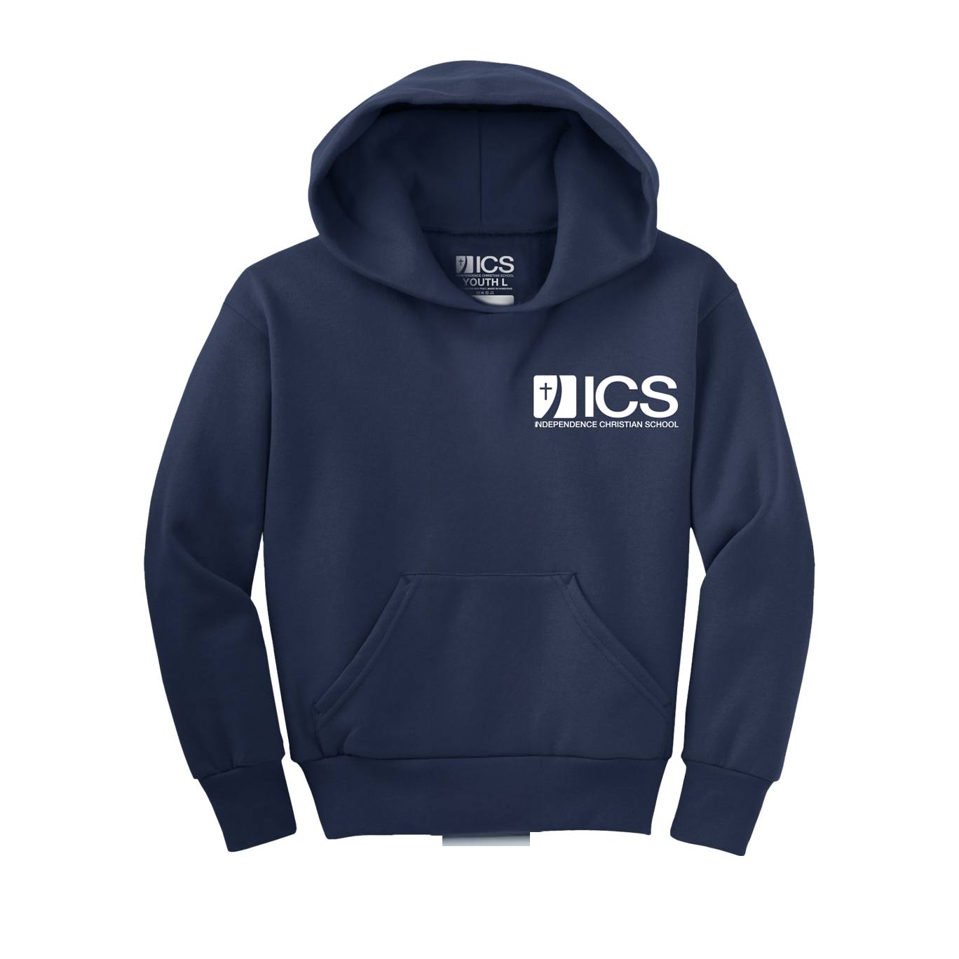 ICS Fleece Pullover Hooded Sweatshirt
