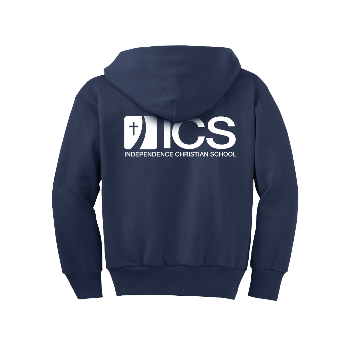 ICS Fleece Full Zip Hooded Sweatshirt