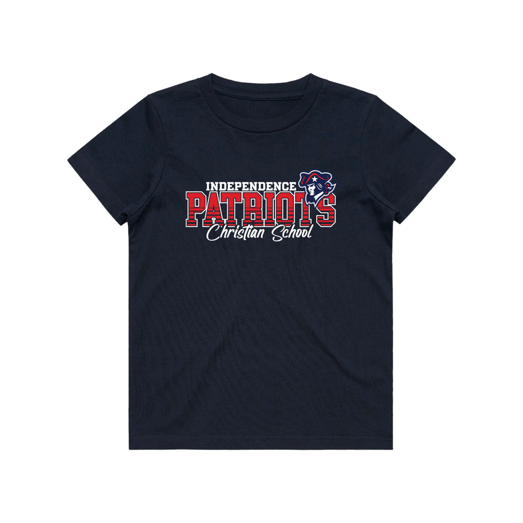 ICS PATRIOTS Youth Navy Tee ITS32-8045Xb