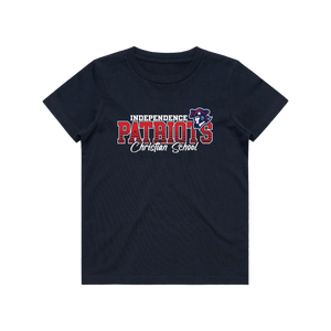 ICS PATRIOTS Youth Navy Tee ITS32-8045Xb