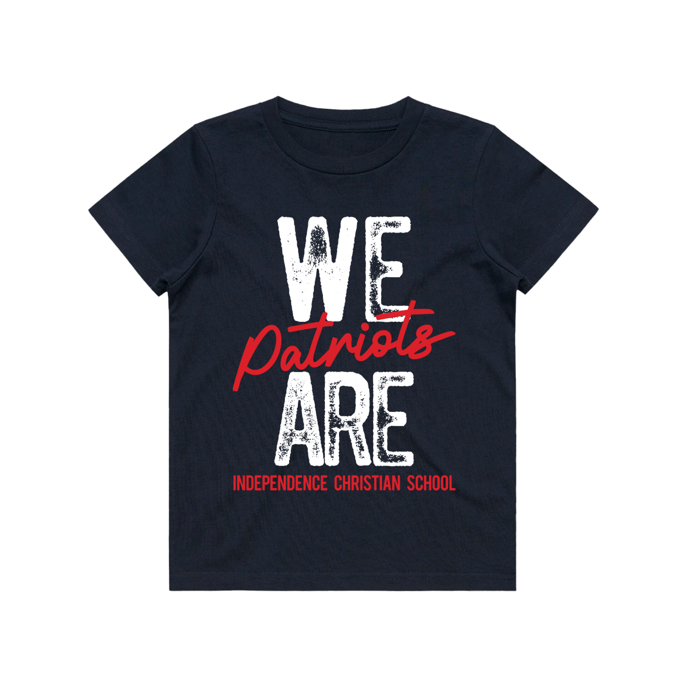 WE ARE Patriots, Youth Navy Tee ITS32-8047Xb