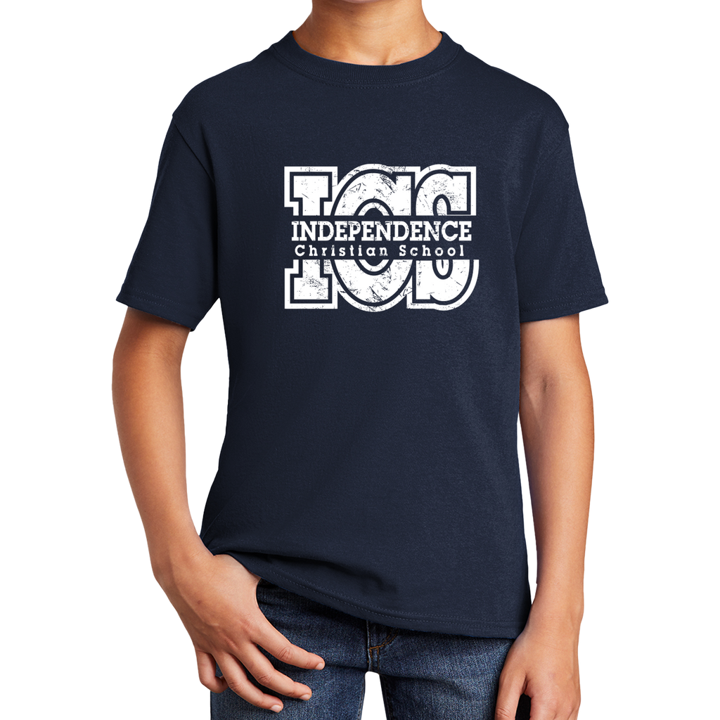 ICS SPIRIT! Adult Navy Tee ITS32-8053Xa