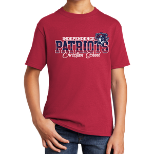 ICS PATRIOTS Adult Red Tee ITS40-8046Xa