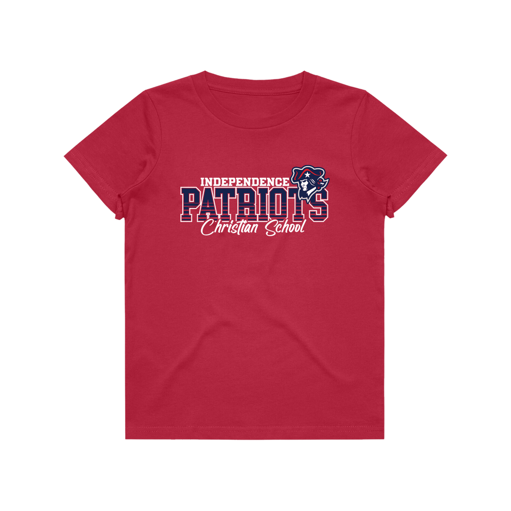 ICS PATRIOTS Youth Red Tee ITS40-8046Xb