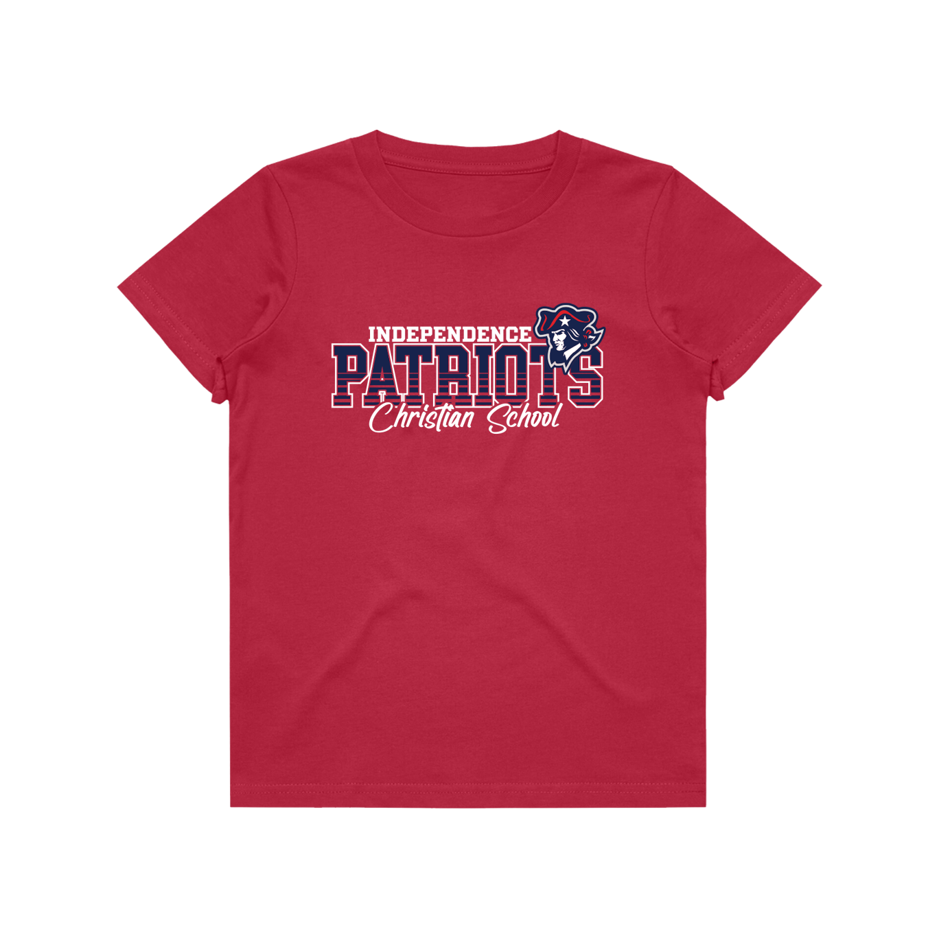 ICS PATRIOTS Youth Red Tee ITS40-8046Xb