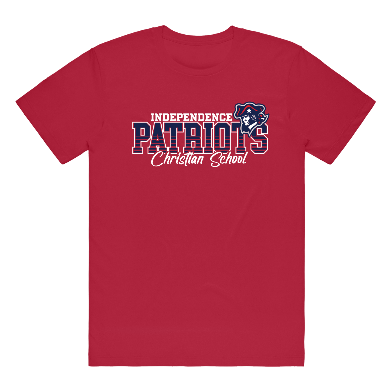 ICS PATRIOTS Adult Red Tee ITS40-8046Xc