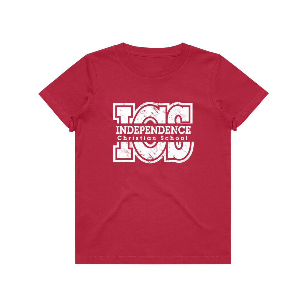 ICS SPIRIT! Youth Red Tee ITS40-8053Xb