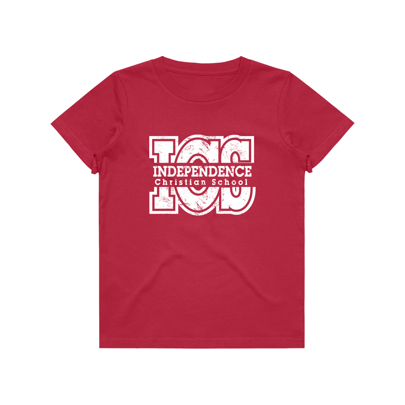 ICS SPIRIT! Youth Red Tee ITS40-8053Xb